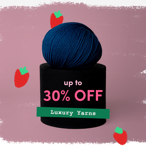 30% off Luxury Yarns