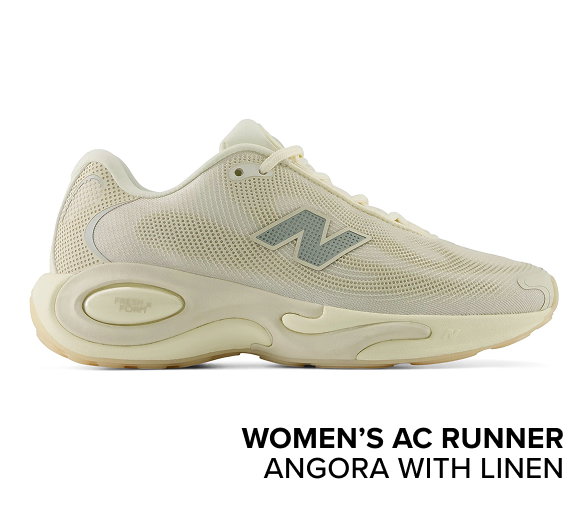 women’s AC Runner ANGORA with LINEN