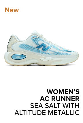 women’s AC Runner SEA SALT with ALTITUDE METALLIC