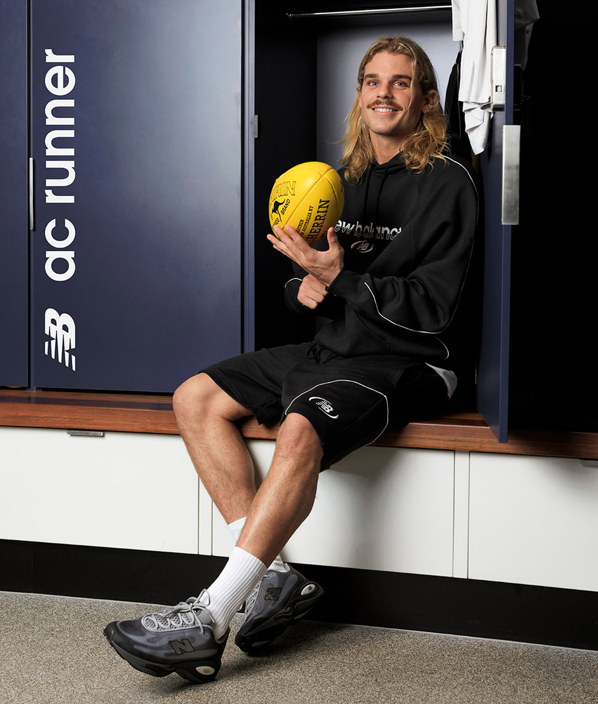 Hero of Bailey Smith wearing the AC Runner