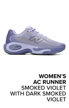 women’s AC Runner SMOKED VIOLET with DARK SMOKED VIOLET