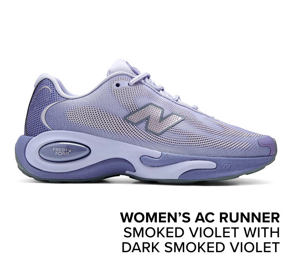 women’s AC Runner SMOKED VIOLET with DARK SMOKED VIOLET