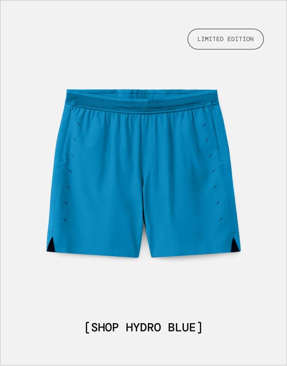 Shop Hydro Blue Session Run Short