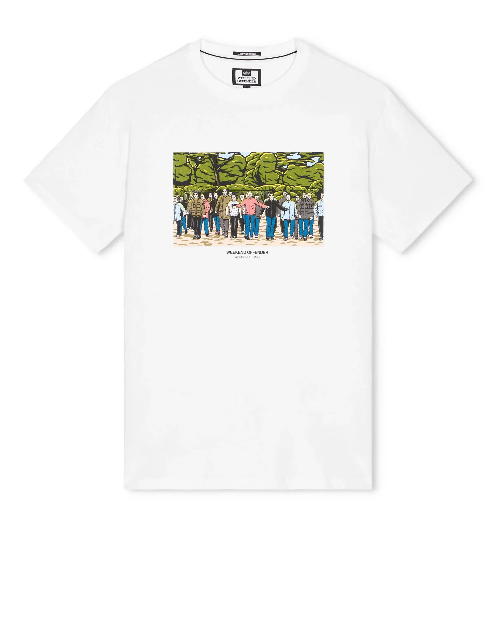 Image of GSE Graphic Tee<br /> White