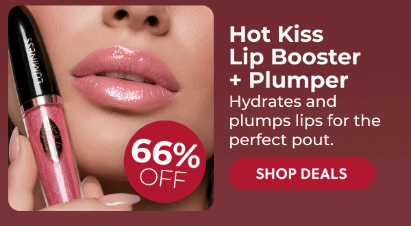 HOT KISS LIP PLUMPER: Plumps and hydrates lips for the perfect pout.