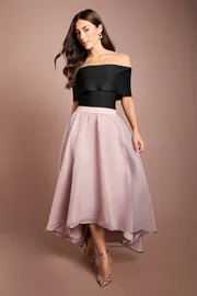 Hi Lo Organza Skirt