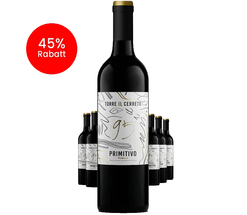 Paket 6 Flaschen Torre Il Cerreto Primitivo