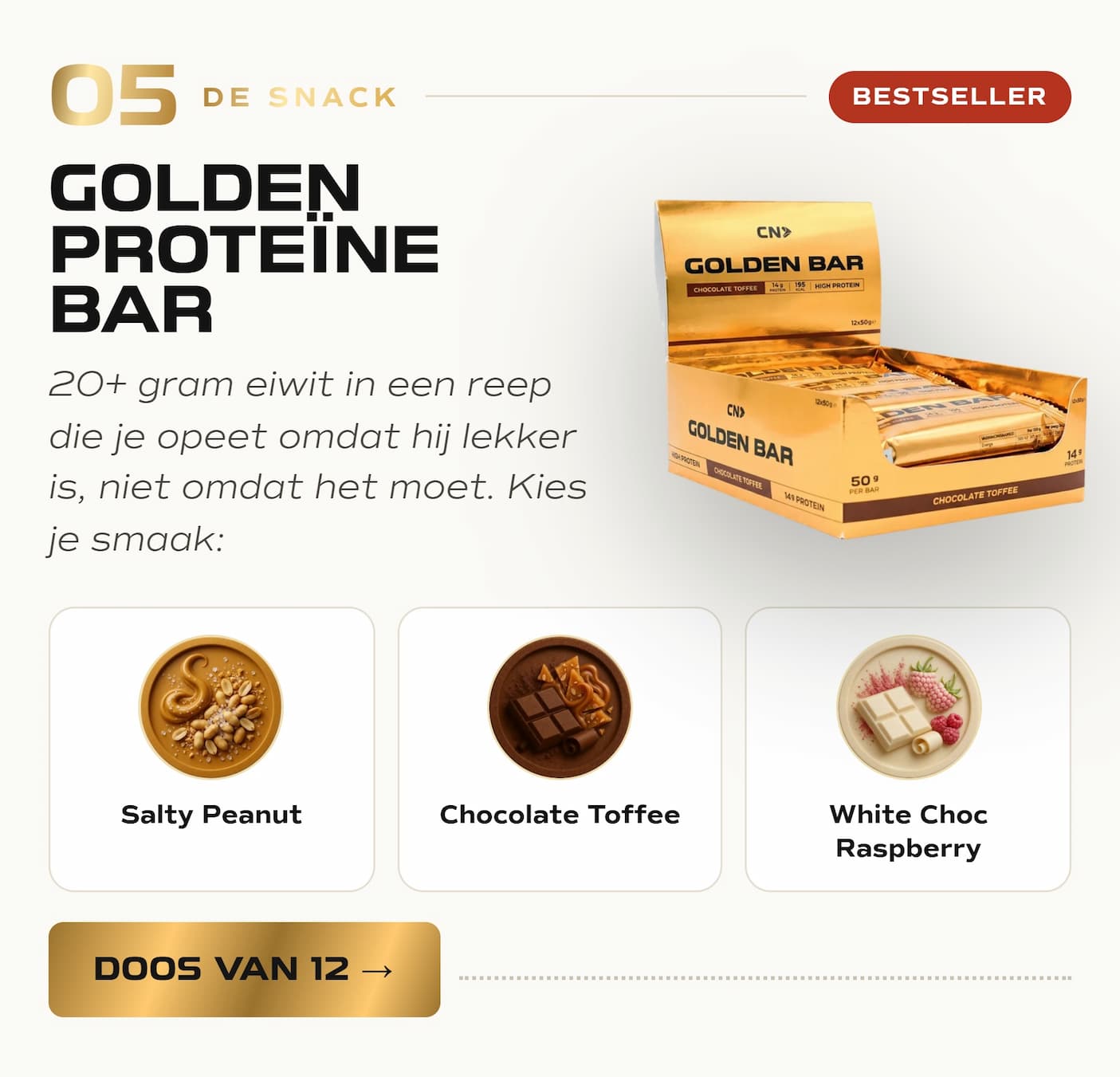 Golden Proteine bar