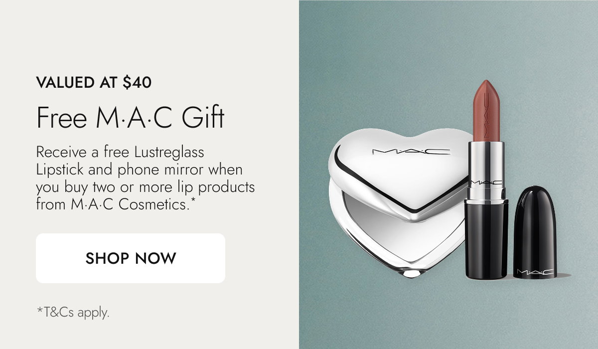 Free M.A.C Cosmetics Gift. Shop Now.