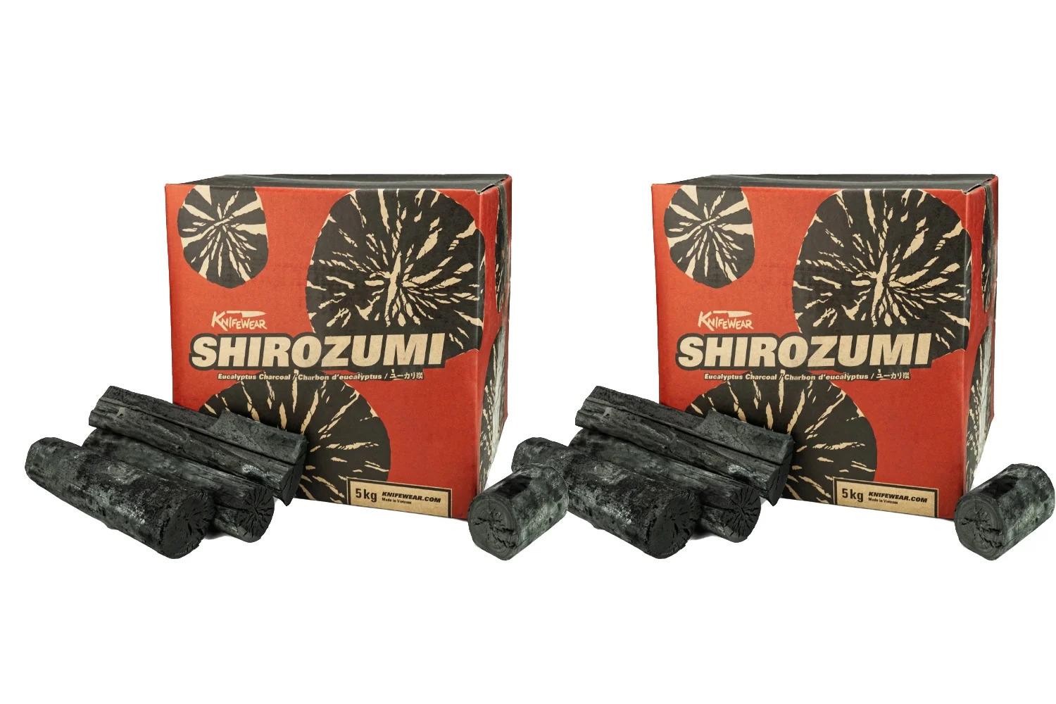 Image of Knifewear Shirozumi Eucalyptus Charcoal 10kg