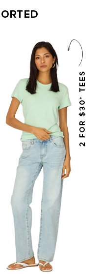 Green Cotton T-shirt Short Sleeve Round Neck