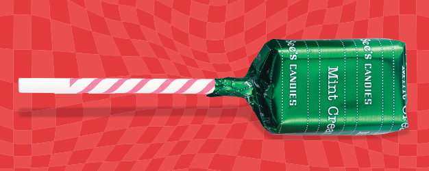 Mint Cream Lollypop