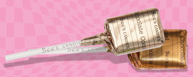 Chocolate Caramel & Chocolate Coconut Lollypops