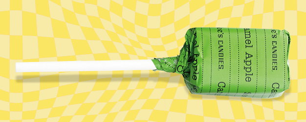 Caramel Apple Lollypop