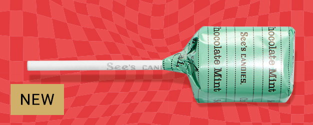 New: Chocolate Mint Lollypop