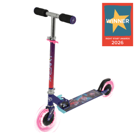 KPop Demon Hunters Folding Inline Scooter with Light Up Wheels