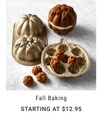 Fall Baking - Starting at $12.95