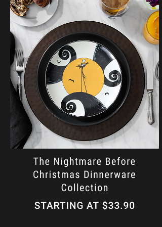 The Nightmare Before Christmas Dinnerware Collection - Starting at $33.90