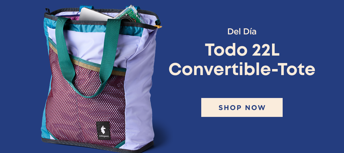 Todo 22L Convertible Tote - Del Día