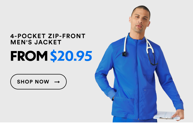 4-Pocket Zip-Front Men's Jacket From $20.95 | Shop Now
