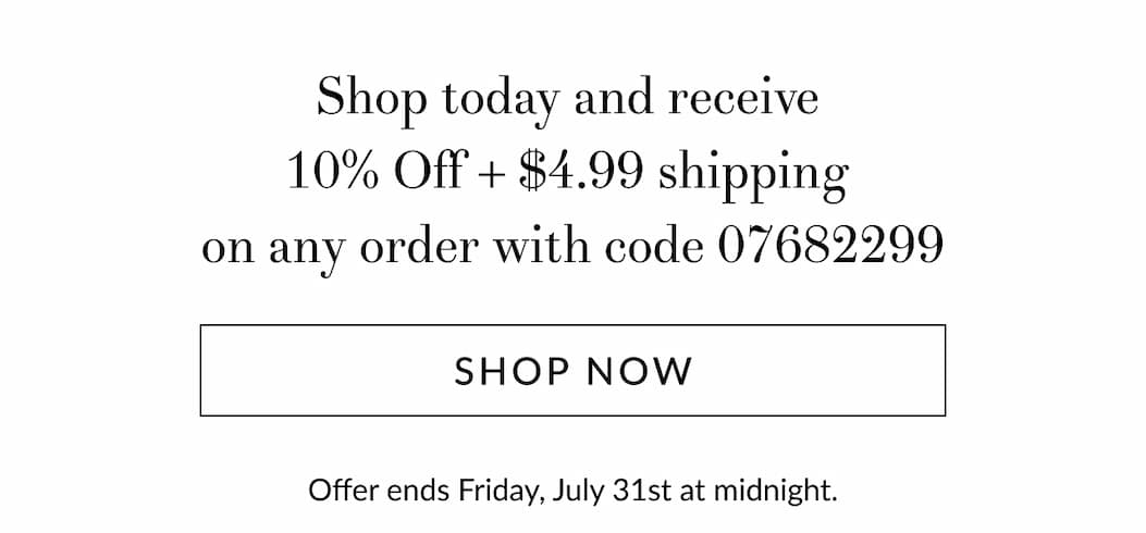 10% off + $4.99 shipping on any order [Click here to Shop now]