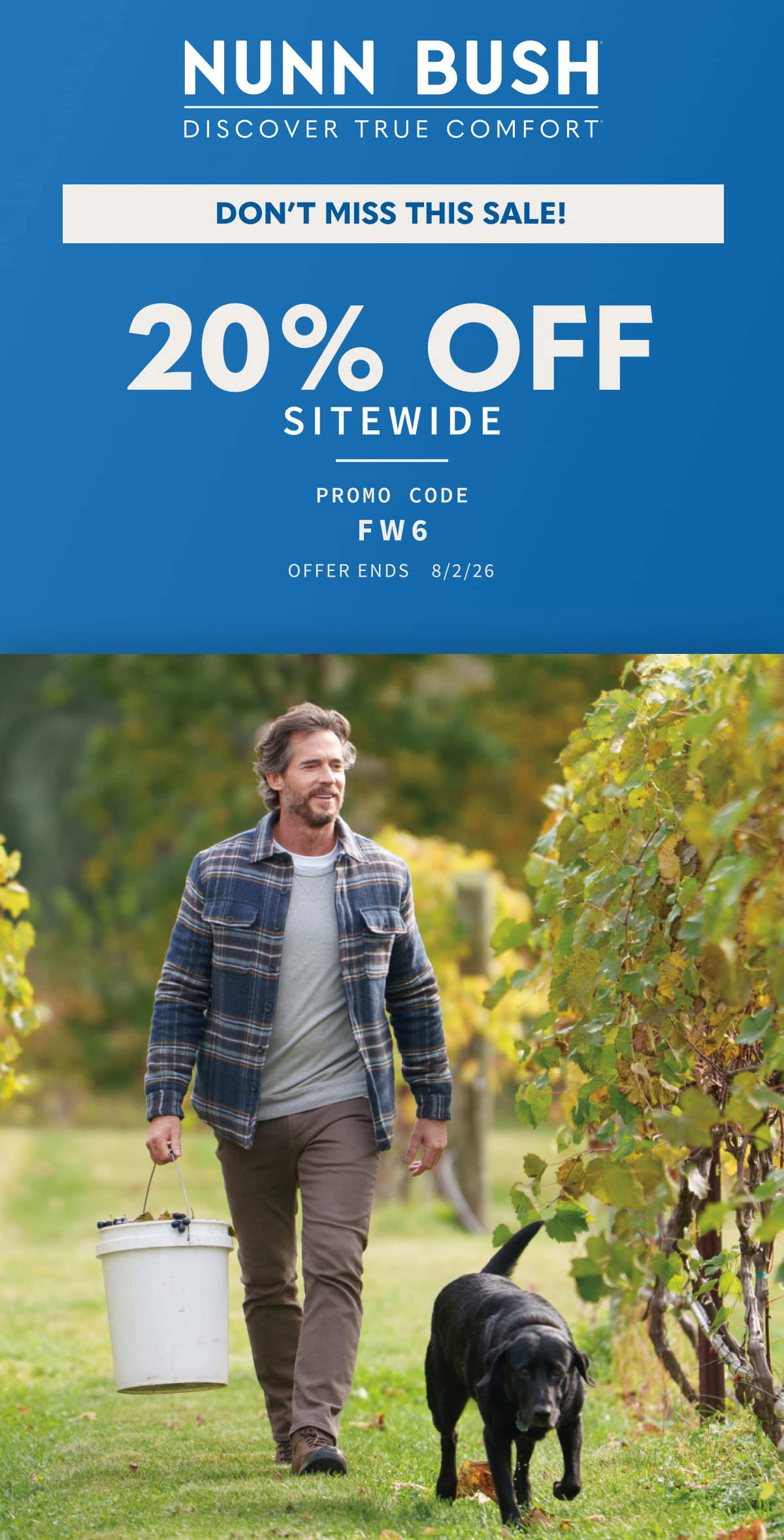 Take 20% off sitewide with promo code FW6. Display images to learn more.