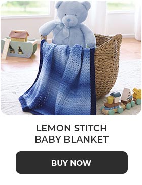 Lemon Stitch Baby Blanket