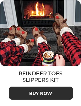 Reindeer Toes Slippers Kit