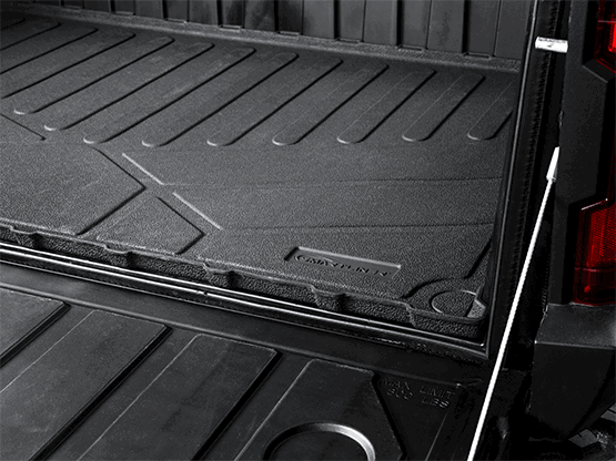 BED LINERS - Raised edges help keep mud and water contained. Textured surface for better footing. Helps soften vibration for a more comfortable ride. SHOP NOW
