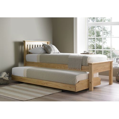 Atlantis Oak finish Wooden Guest Bed Including Underbed