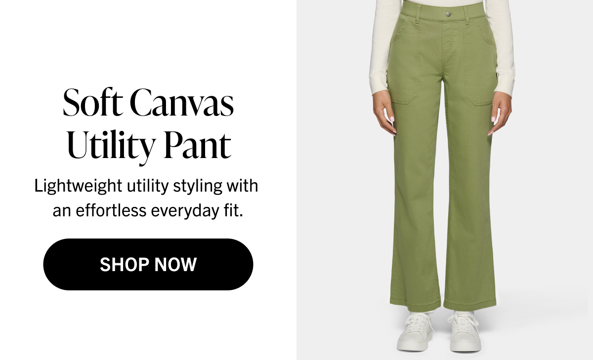 Soft Canvas Utility Pant