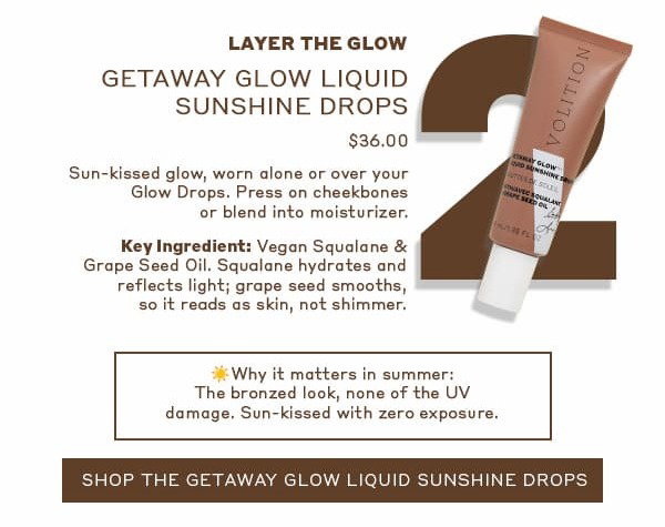 Shop the Getaway Glow Liquid Sunshine Drops