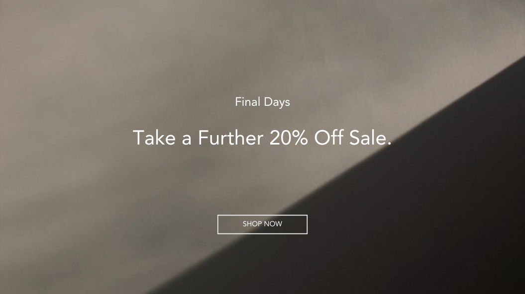 Shop Sale