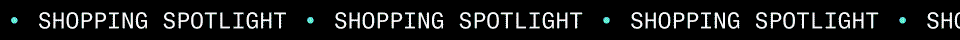 shopping spotlight