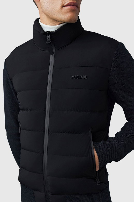 HANEY-CITY Hybrid light down jacket