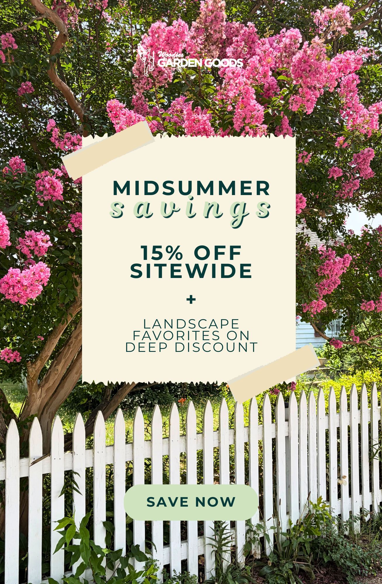 MIDSUMMER SAVINGS 15% OFF SITEWIDE + OVER 75 PRODUCTS ON SALE