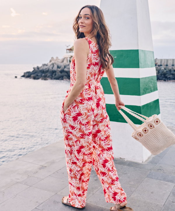 Summer Favorit: Jumpsuit m. Muster