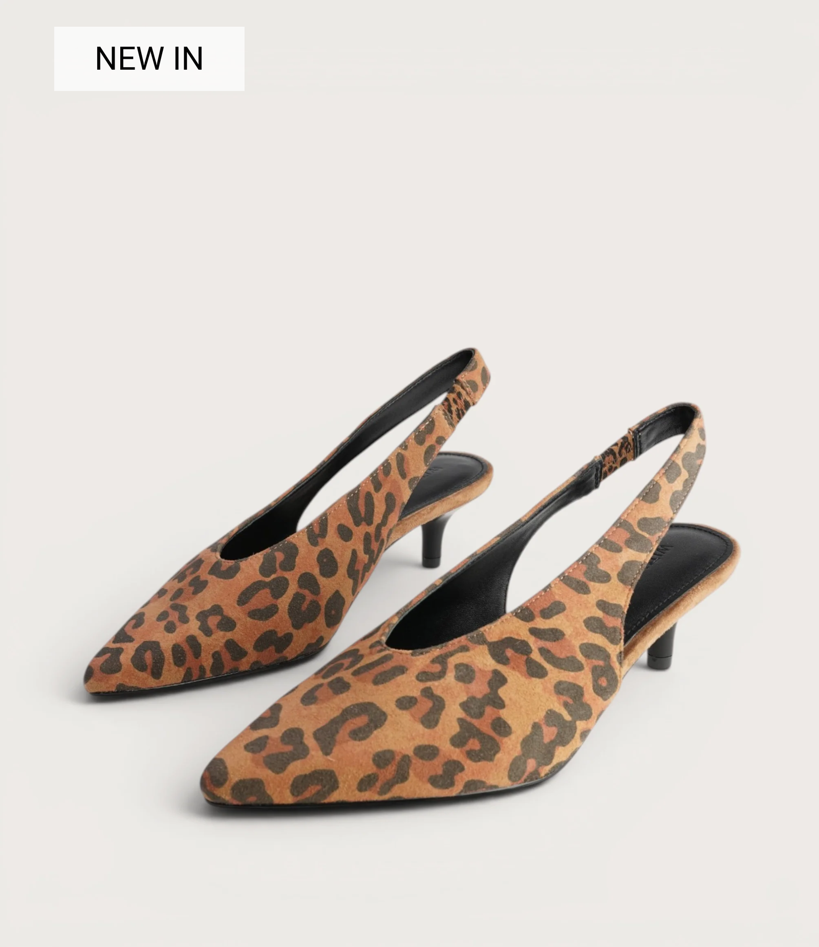 Hope Leopard Suede Heels