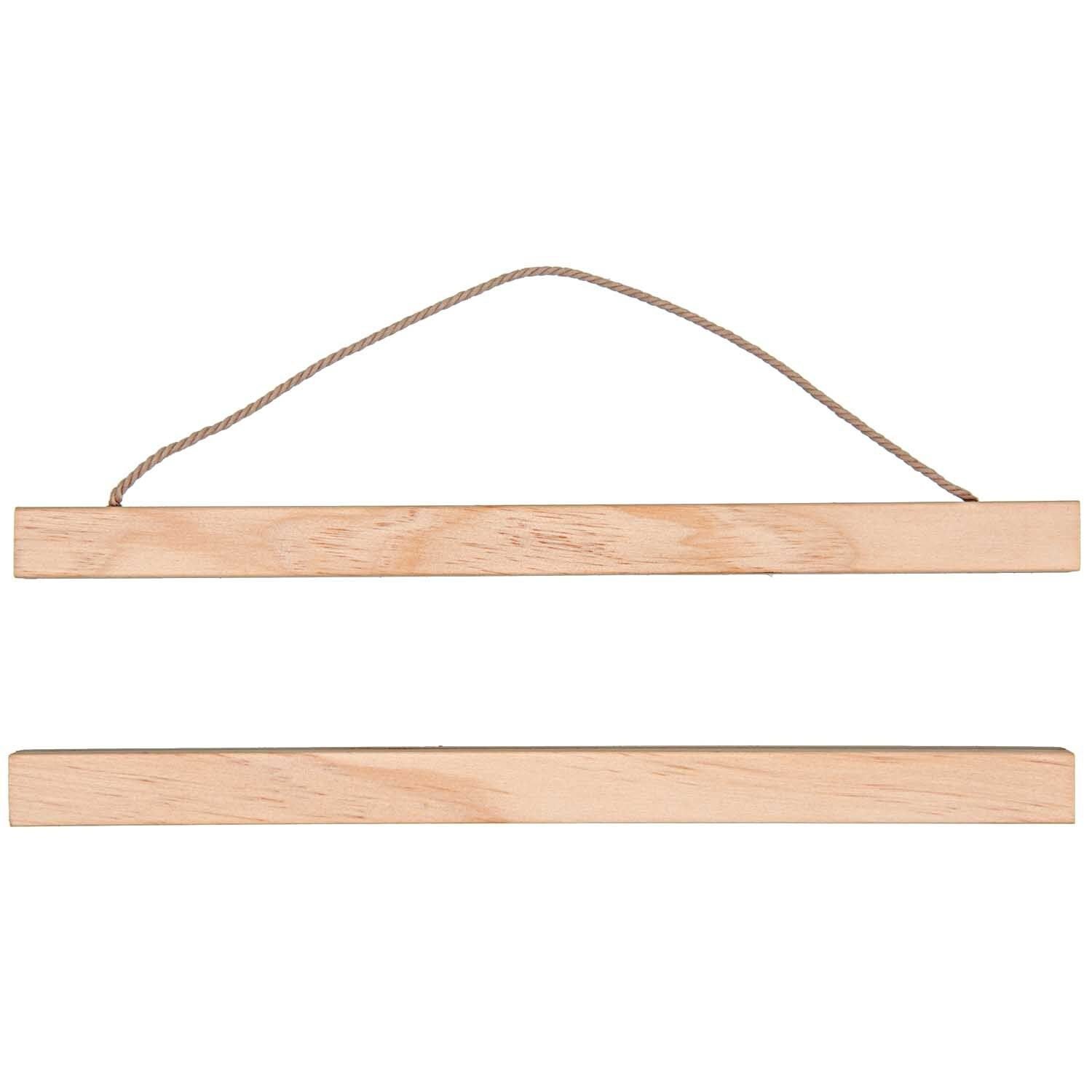 Posterhänger aus Holz