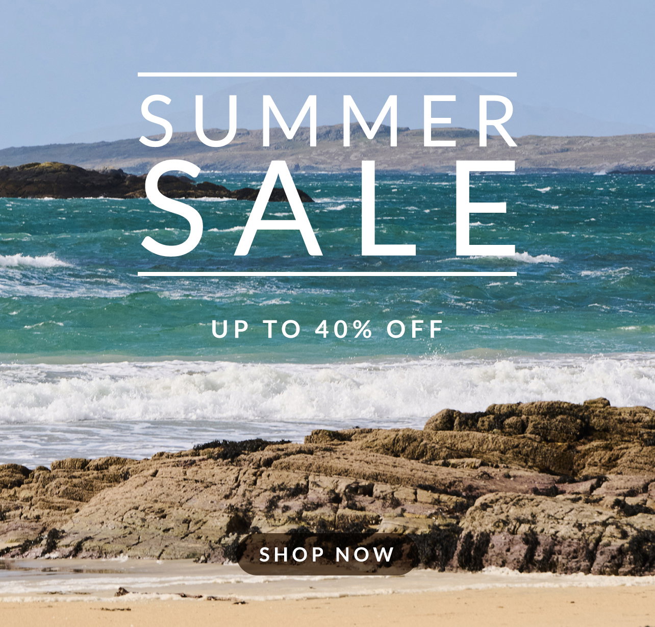 Summer sale up to 40% OFF