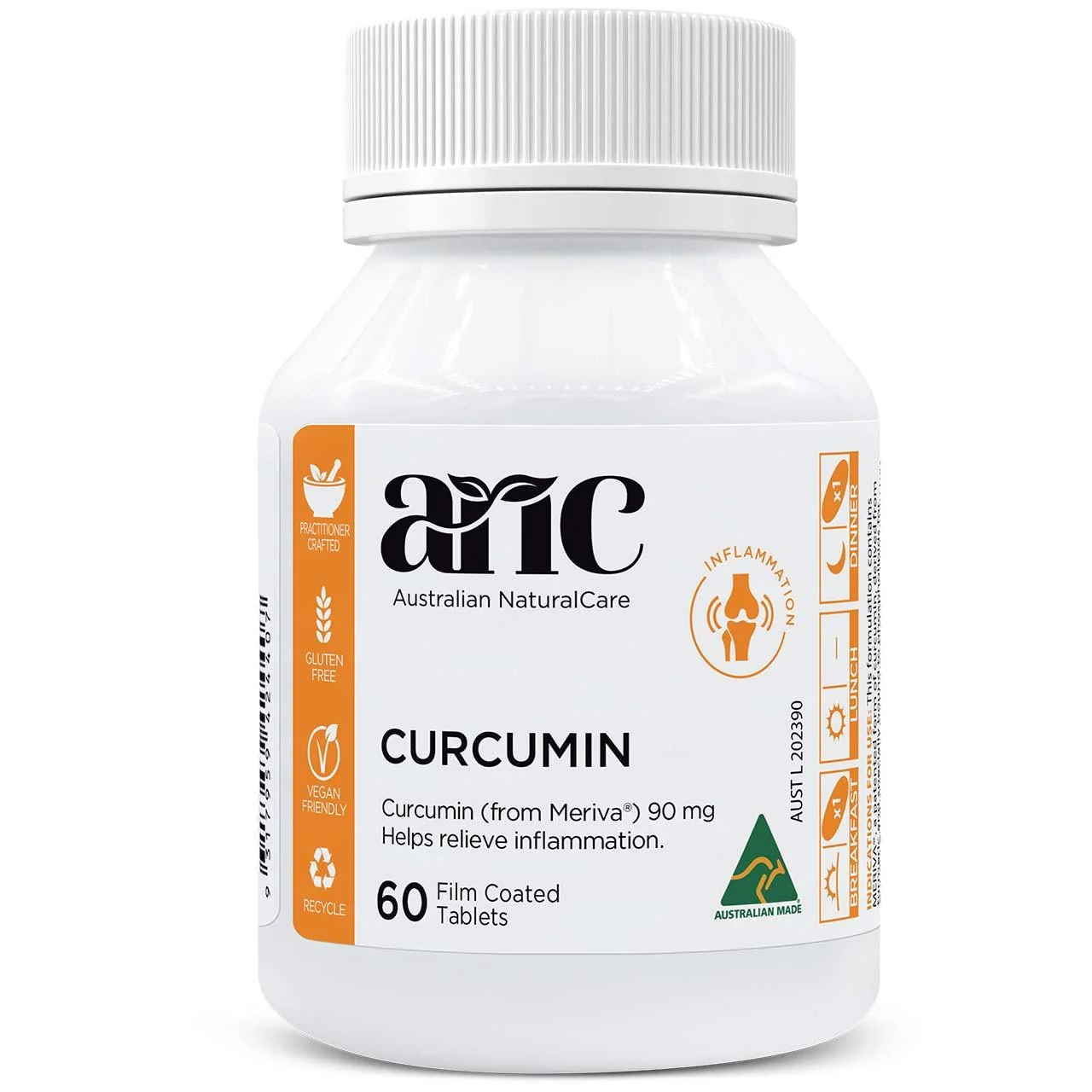 Image of Curcumin 60 tabs