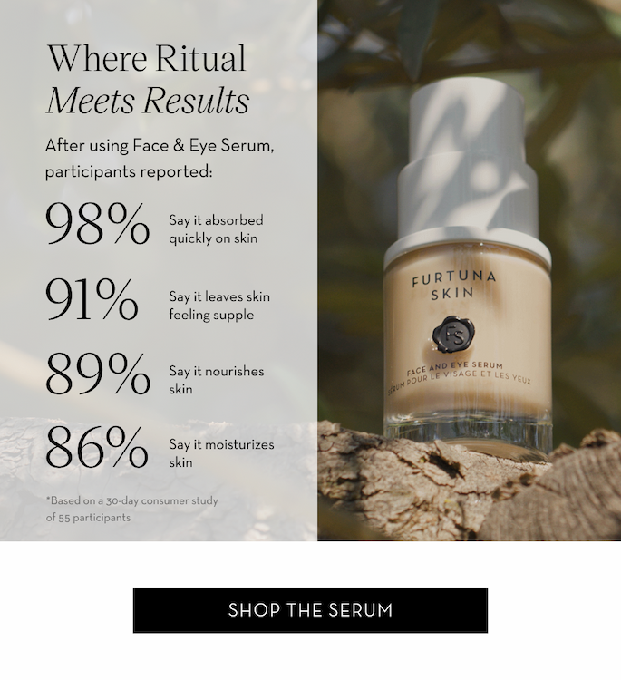 Where Ritual Meets Results. Shop Face & Eye Serum.