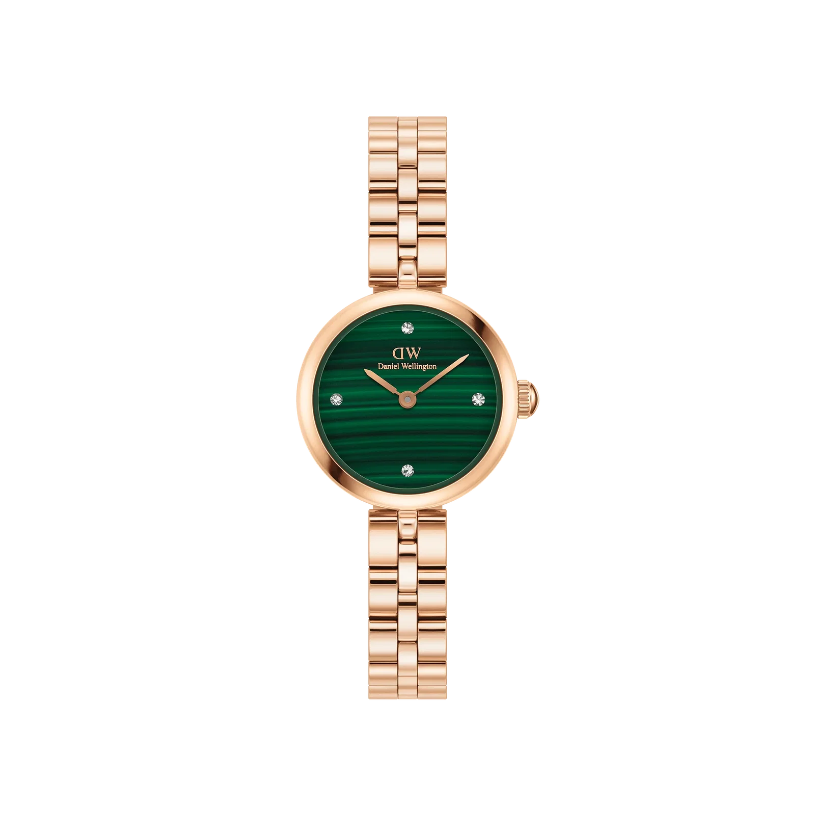Image of Elan Lumine Malachite Rose Gold