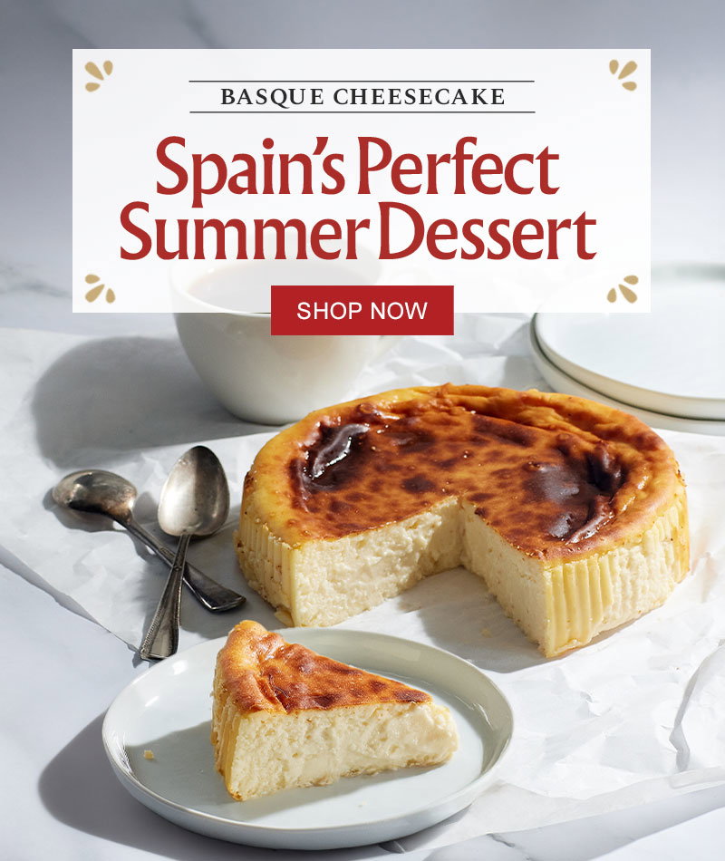 Basque Cheesecake - Spain’s Perfect Summer Dessert