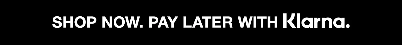 Shop now pay later with Klarna