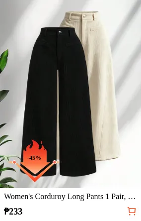 Women s Corduroy Long Pants 1 Pair...
