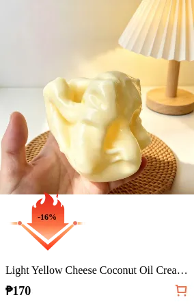 Light Yellow Cheese Coconut Oil...