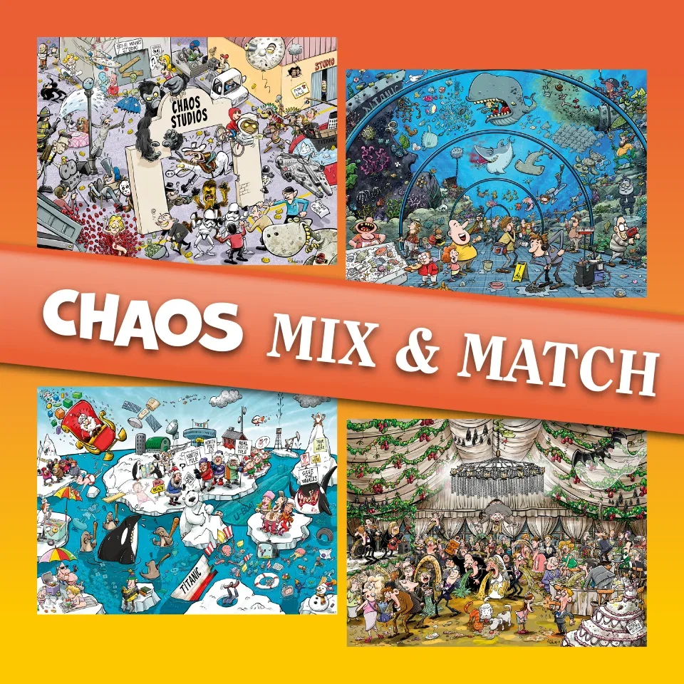 Image of Chaos Jigsaw Puzzle Bundle - Mix & Match