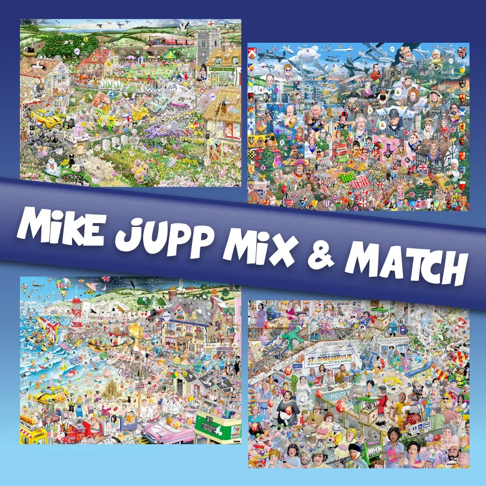 Image of Mike Jupp Jigsaw Puzzle Bundle - Mix & Match