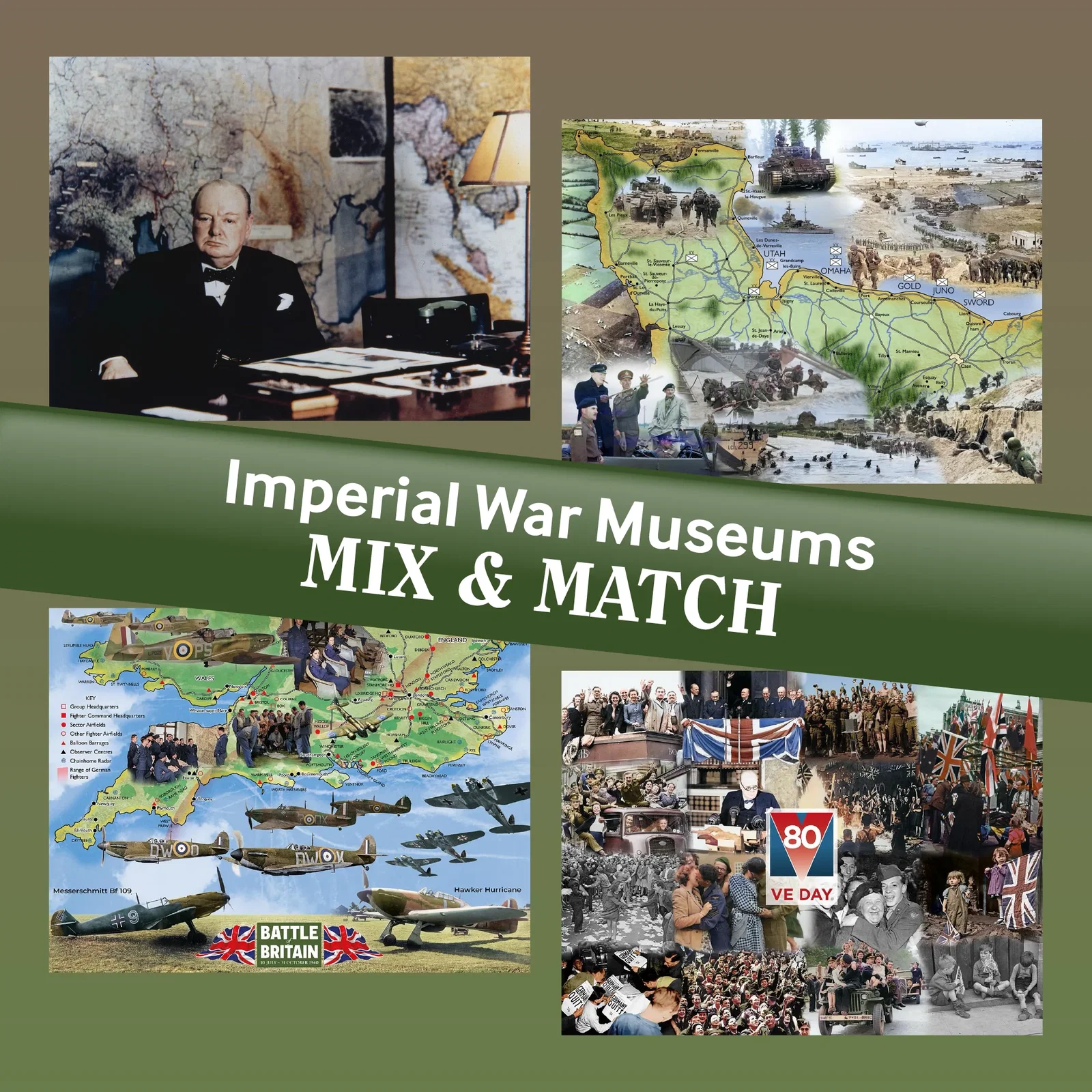 Image of Imperial War Museums Jigsaw Puzzle Bundle - Mix & Match